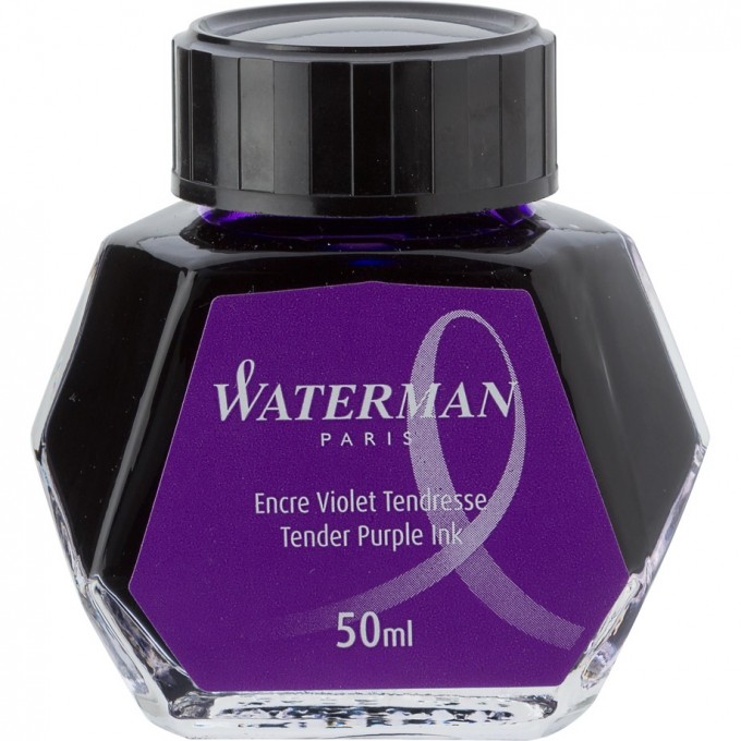Чернила WATERMAN для перьевой ручки во флаконе Purple S0110750