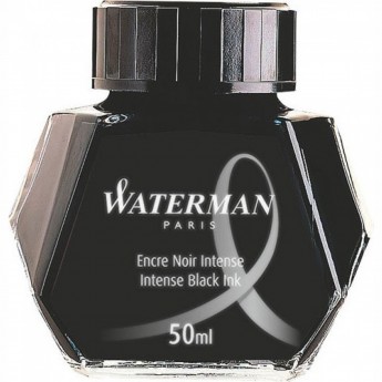 Флакон с чернилами WATERMAN CWS0110710 черные чернила для ручек перьевых