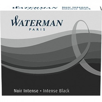 Картридж WATERMAN INTERNATIONAL 52011 CWS0110940 черные чернила для ручек перьевых (6шт)
