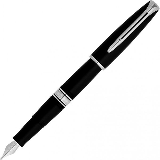 Перьевая ручка WATERMAN CHARLESTONE EBONY BLACK CT, F S0701030