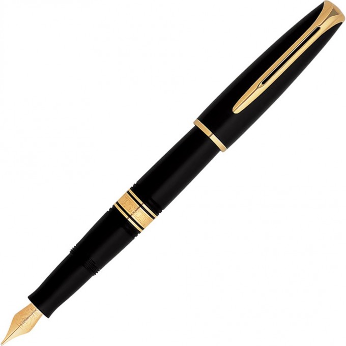 Перьевая ручка WATERMAN CHARLESTONE EBONY BLACK GT, F S0700980