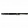Перьевая ручка WATERMAN EXPERT DELUXE METALLIC BLACK RT F, сталь CW2119188