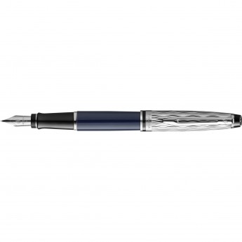 Перьевая ручка WATERMAN EXPERT L`ESSENCE DU BLEU (CW2166426) LaqBlue CT F