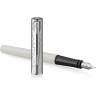 Ручка перьевая WATERMAN GRADUATE ALLURE DELUXE белый F сталь нержавеющая 2174511
