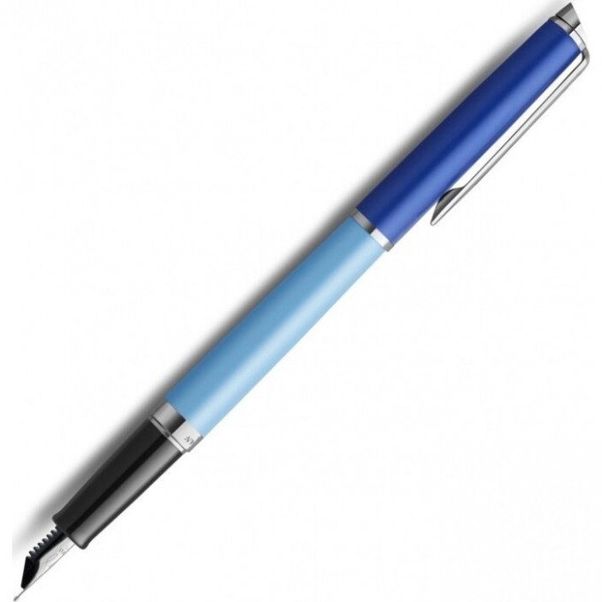 Ручка перьевая WATERMAN HEMISPHERE COLOUR BLOCKING () Blue CT F сталь нержавеющая 2179924