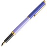 Ручка перьевая WATERMAN HEMISPHERE COLOUR BLOCKING() Purple GT F сталь нержавеющая/позолота 2179900