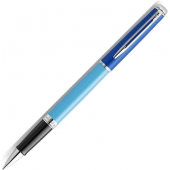 Ручка роллер WATERMAN HEMISPHERE COLOUR BLOCKING (2179926) Blue CT F черный