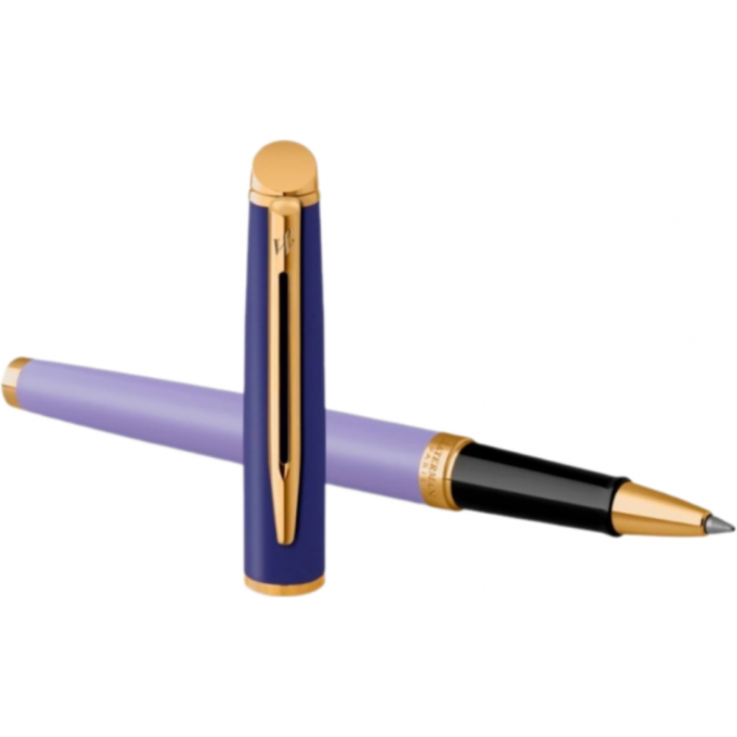 Ручка роллер WATERMAN HEMISPHERE COLOUR BLOCKING () Purple GT F черный 2179922