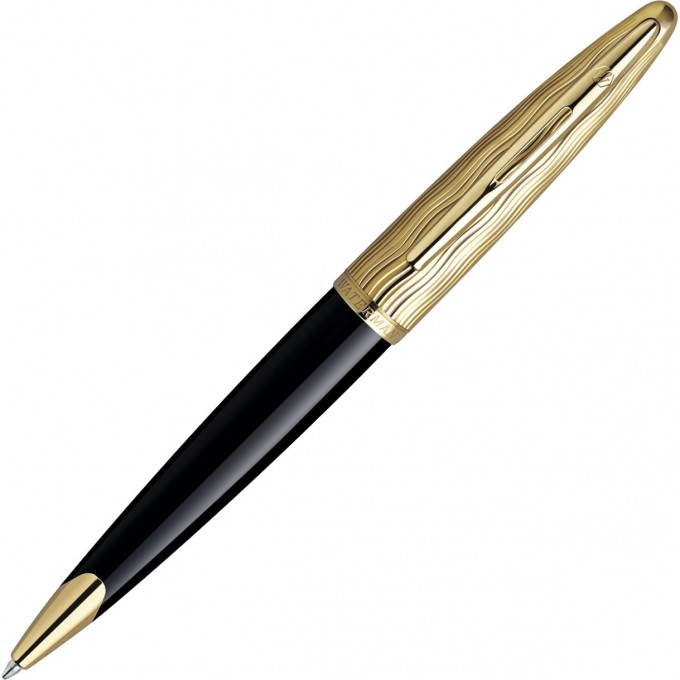 Шариковая ручка WATERMAN CARENE ESSENTIAL BLACK GT, M S0909810